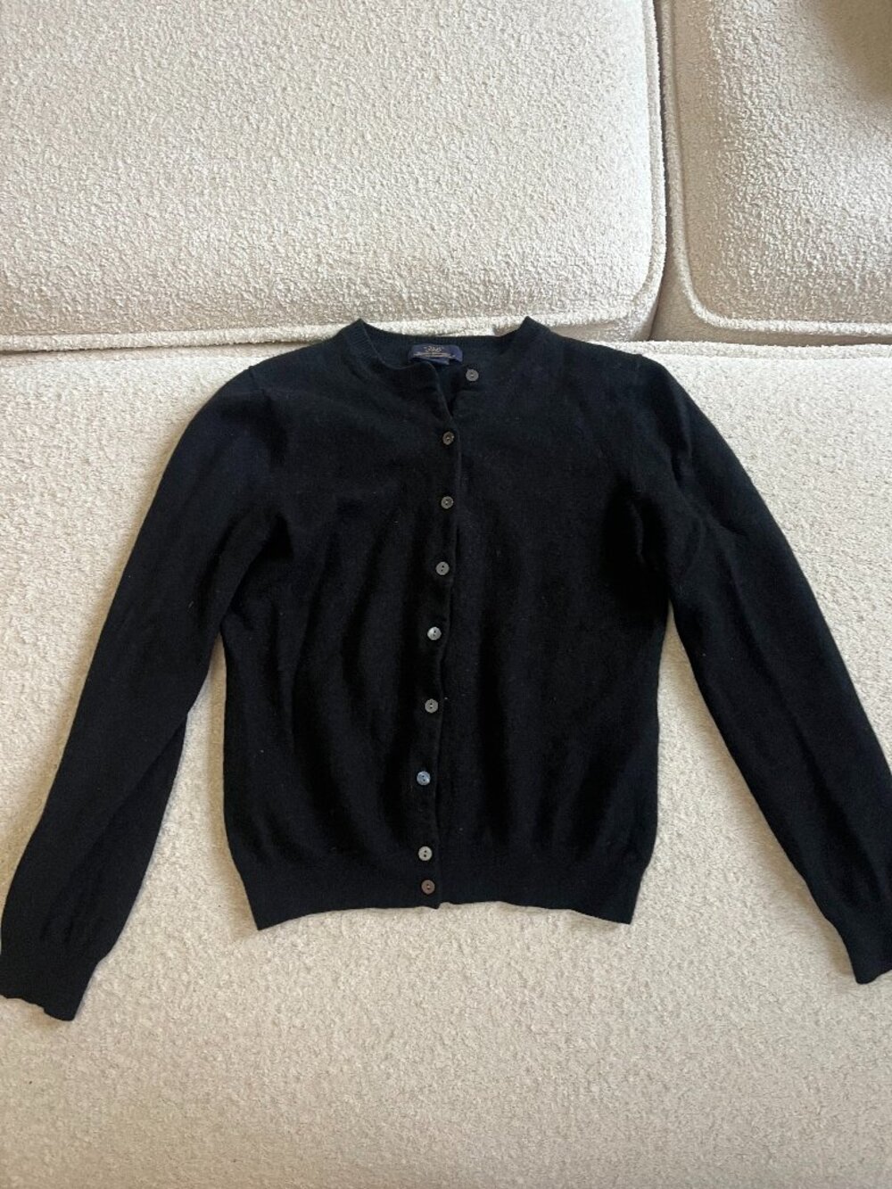 Brooks Brothers Black Cardigan
